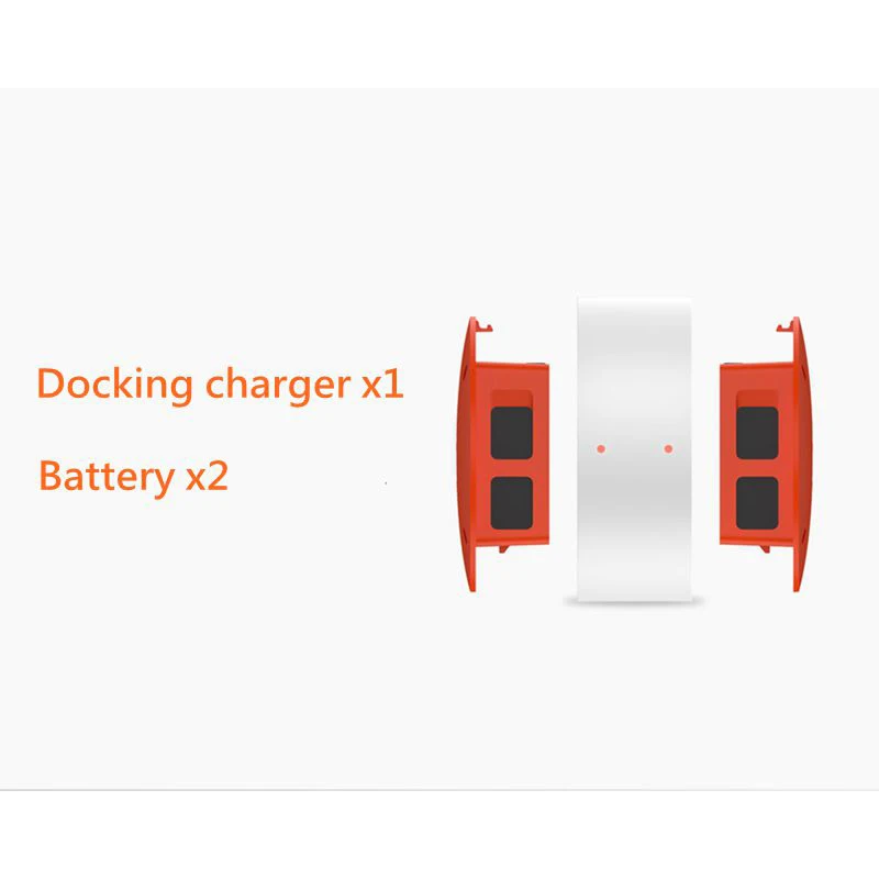 Free Shipping MiTu 2Pcs 920mAh Battery& Charger for Xiaomi MiTu Drone Accessories Original Spare Parts Full Stock