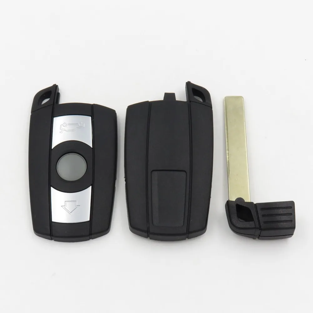 2pcs New Remote Key Shell Case Fob for BMW 1 3 5 6 7 Series E90 E92 E93 06-11