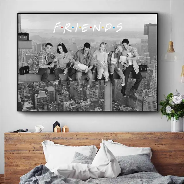 Friends TV Series Movie Art Canvas Art Print Painting Modern Wall
