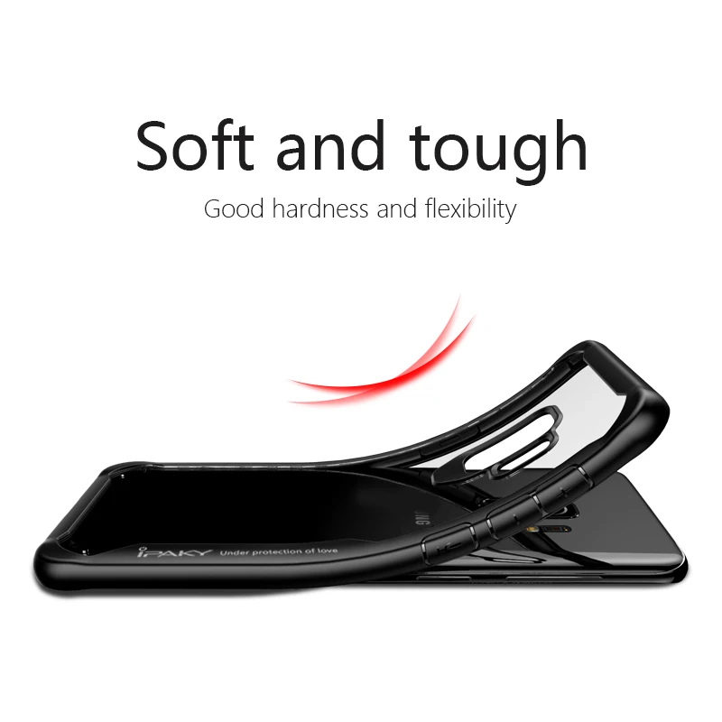 Чехол для Samsung S9 IPAKY Note 9 8 S8 Plus силиконовый акриловый Гибридный противоударный