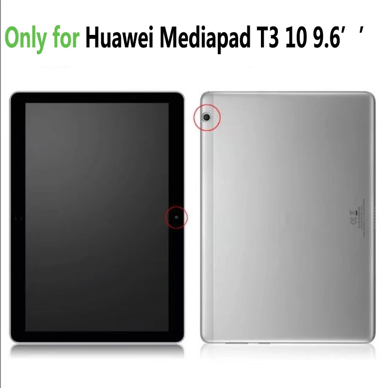 Чехол с животными для huawei Mediapad T3 10 9,6 AGS-L09, AGS-L03, чехол для AGS-W09, чехол из искусственной кожи, умный противоударный Чехол+ пленка+ ручка