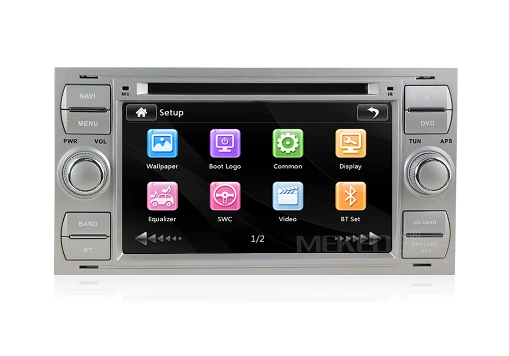 2DIN автомобильный dvd-плеер радио аудио gps для Ford Mondeo Focus Transit C-MAX S-MAX Fiesta gps навигатор 1080P RDS BT