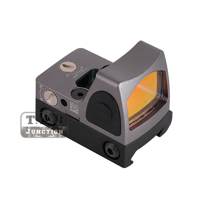 

Tactical Type 2 Adjustable LED Reflex Sight 6.5 MOA Red Dot Windage Elevation Adjustment for Picatinny Rail Glock MOS