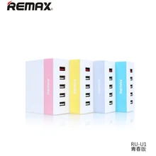 Remax Quick Charge Current 5.2A 5 Port USB Charger Wall Charging EU US Plug for iPhone & Android Mobile Phone Desktop Charger