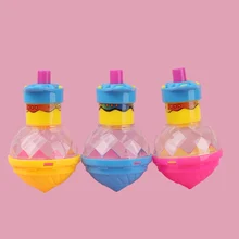 Забавный светодиодный светящийся цветной Яркий светящийся спиннинг Детские Классические игрушки-подарки случайный цвет для детей креативный подарок