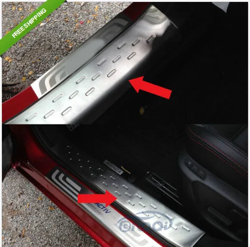 

Sports Car Door sill scuff plate Guard Sills For 2014 Mazda 6 ATENZA M6