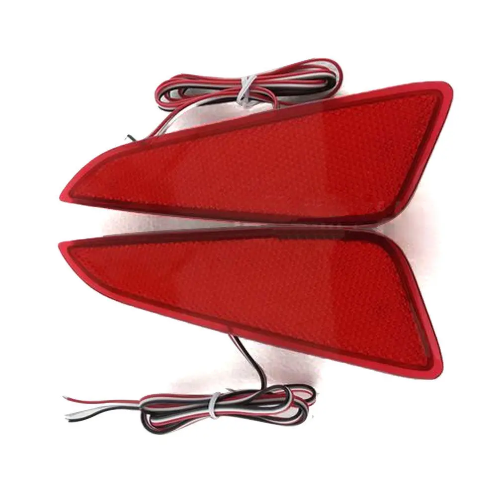For Toyota CHR C HR 2016 2018 Rear Tail Light Auto Bumper Lamp Brake LED Fog Light Reflector ...
