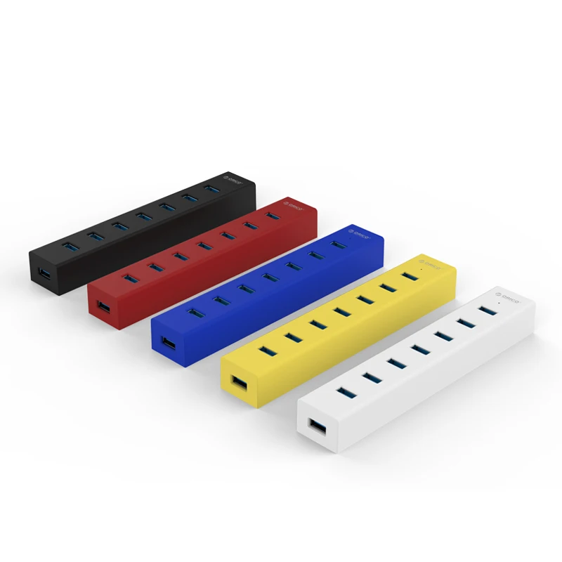 Высокоскоростной Новый Концентратор ORICO с 7 портами USB 3 0 легкий для вашего ПК и