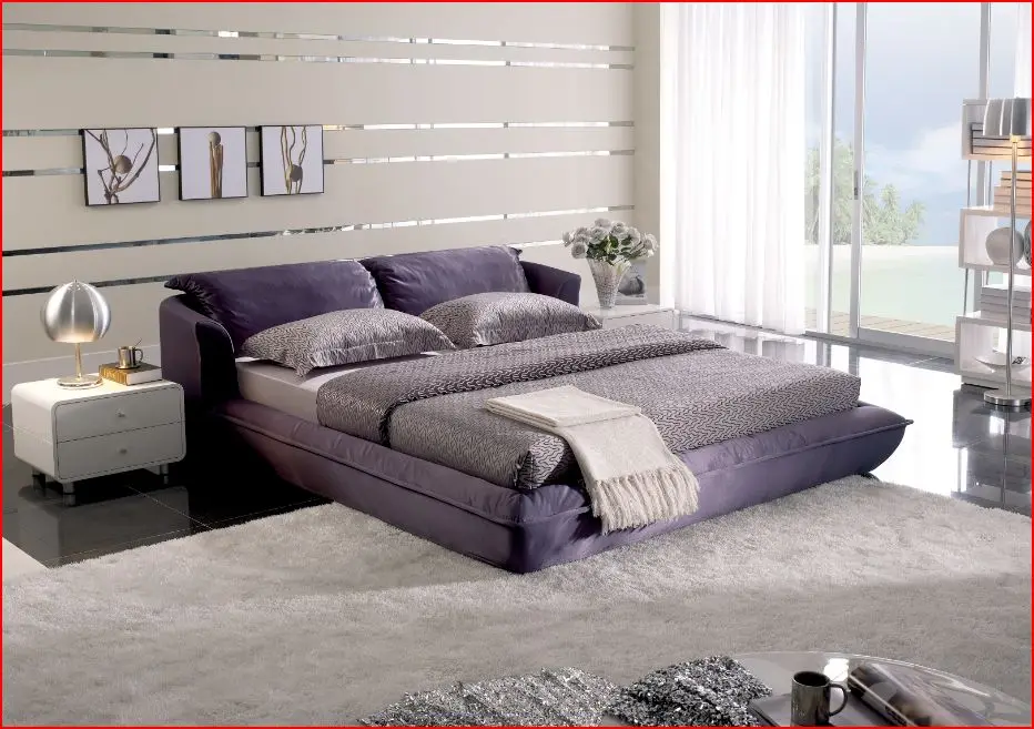 Китайская Мебель для спальни мебель для спальни дешевая для большого размера с высококачественной тканью