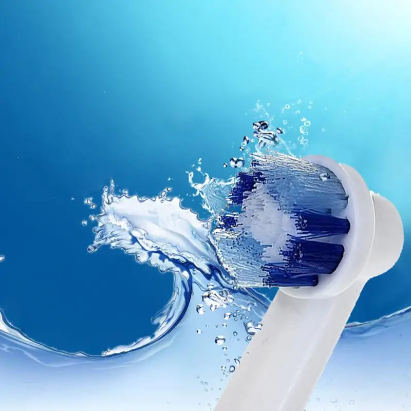 Электрическая зубная щетка Oral B 4 сменных насадки точное вращение