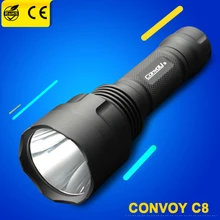 Waterproof Convoy C8 font b Cree b font Rechargeable Blacklight Diving Riding Hunting font b Torch