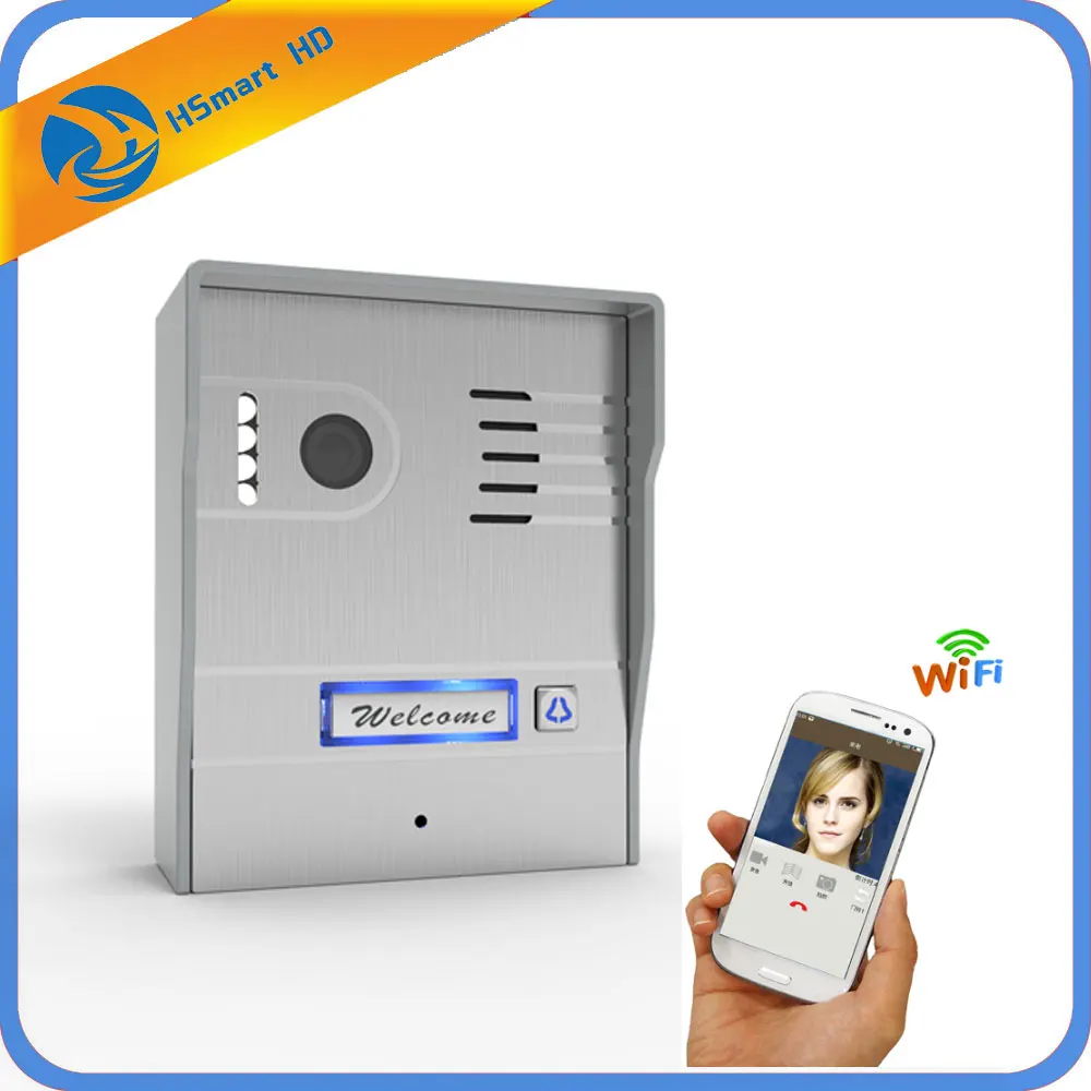 

Wireless WIFI HD IP Camera Door Bell Camera Video Intercom System For Android iOS Phone