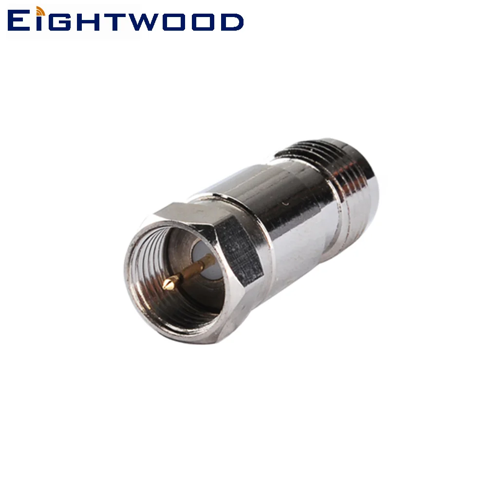 

Eightwood RF Coax Adapter TNC Male to F Female Straight for (5PCS)