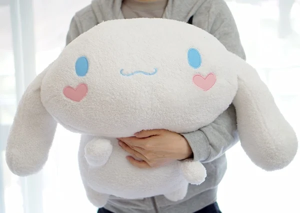 

55cm babyCinnamoroll soft pillow warm hand Decorative Cushion for Office Sofa Seat Stuffed Plush Toy kids Sleep XMAS Gift