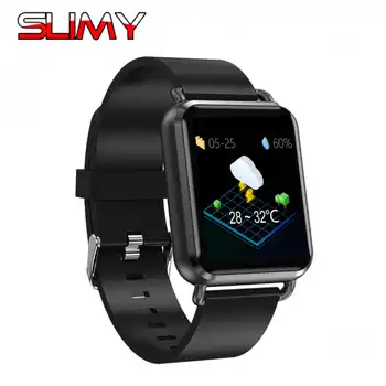 

Slimy Q3 Sports Smart Watch for Men Women with Heart Rate Pedometer Fitness Tracker Waterproof Blood Oxygen Pressure Smartwatch