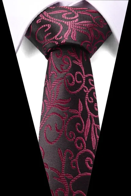 7.5m Mens Ties Pink Man Fashion Polka Dot Plaid Striped Floral Neckties Corbatas Gravata Jacquard Silk Business Tie for Men L137