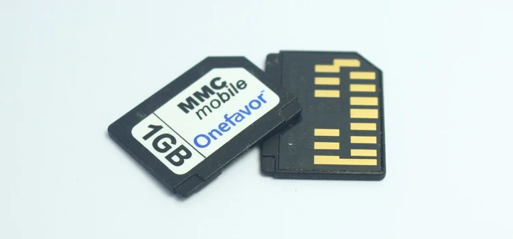 13 контактов onefavor 128MB 256MB 512MB 1GB 2GB RS-MMC-карта Мобильная мультимедийная карта RS-MMC MMC с двойным напряжением и бесплатным адаптером