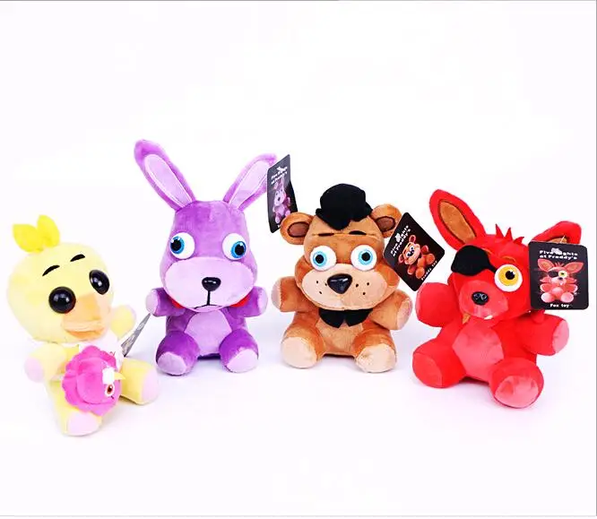 18 см 25 Плюшевые игрушки Whloease в наличии официальный Five Nights At Freddy's пять ночей у