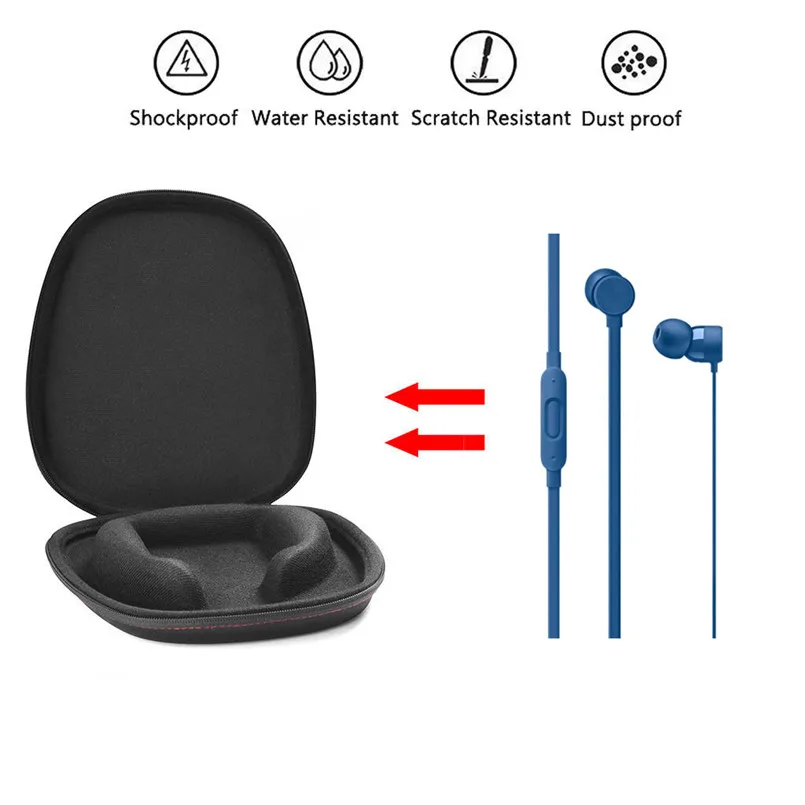 Защитная сумка для наушников Портативный чехол UrBeats 2 - 3 проводные