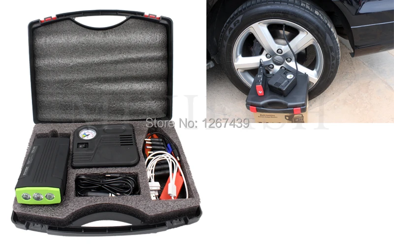 

Multi-Function Car Jump Starter External Rechargeable Battery Car Power Station with CE/RoHS/FCC Certificate