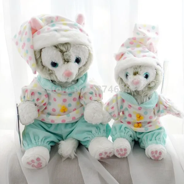 Duffy и shelliemay Медведь Друзья gelatoni кошка пижамы наряд плюшевые игрушки 35/23 см милые мягкие Животные дети детские, для малышей Подарки