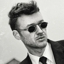 JackJad, металлическая овальная оправа, стимпанк, готика, вампир, солнцезащитные очки, унисекс, Ретро стиль, 1980 s, UV400, солнцезащитные очки, косплей стиль, Oculos De Sol