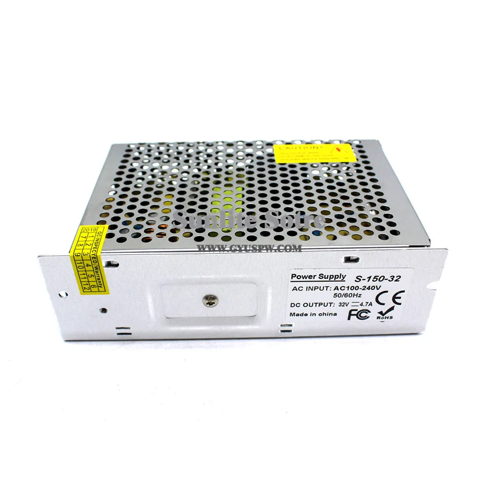 Регулируемый 150 Вт 32 в импульсный источник питания драйвер трансформатор 220 В 110 В ac-dc адаптер питания для монитор камеры cctv Свет CNC