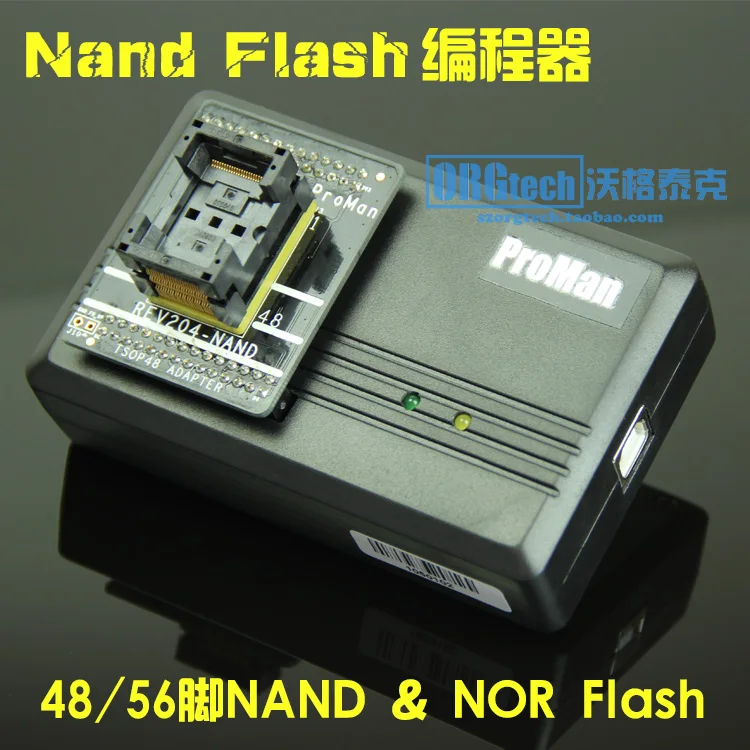 

TSOP48 Pin, NAND Flash Programmer, Read Write Liquid Crystal Tsop56 Flash NOR Chip