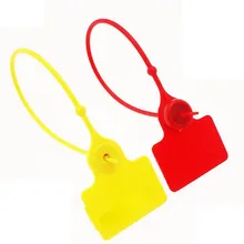 50 шт. Пластик печать одноразовые anti-theft встрече кабеля 160 мм длинные для контейнер логистики