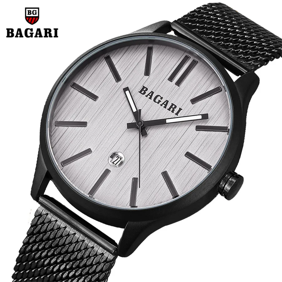 

Watch Men Black Steel Quartz Mens Watches Top Brand Luxury Casual Military Sports Wristwatch Male Clock relogio masculino NEW