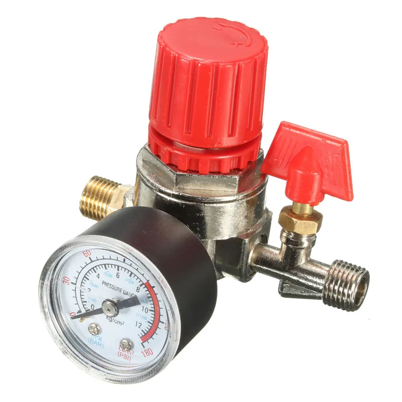 Фильтр/редуктор/лубрикатор gav g-frl-200 (13029) 14 атм , 3/8f , 3/8f. Датчик давления воздуха для компрессора denzel. Фильтр-регулятор fr-101 с манометром (0-8 бар f1/4") fubag. Регулятор давления для компрессора 380 psi175. Манометр для компрессора с регулятором давления.