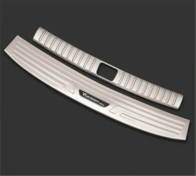 high quality stainless steel Rear Bumper Protector Sill Trunk Tread