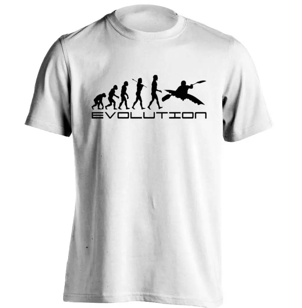 Evolution Of Canoeist Kayak Mens & Womens Baseball T Shirt