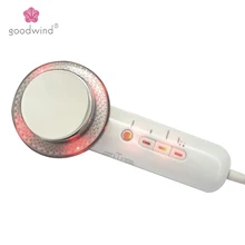 Goodwind CM-4 Body Skin Massager Device Beauty Health Care Ultrasonic Slimming EMS Tens Electrode Pads Infrared Anti Cellulite