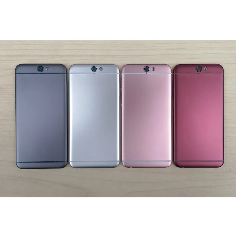 Металлическая задняя крышка корпуса для HTC One A9 чехол батареи с кнопкой