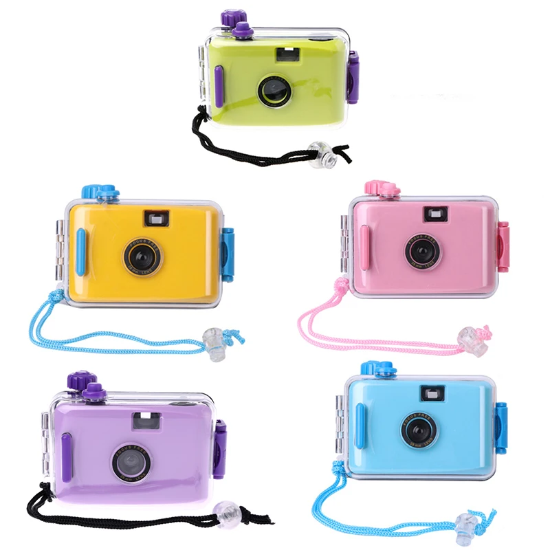 

Underwater Waterproof Lomo Camera Mini Cute 35mm Film With Housing Case New