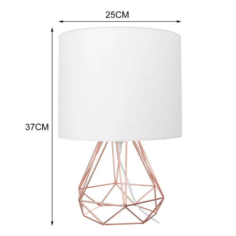 da lâmpada decorativa retro sombra luzes cabeceira