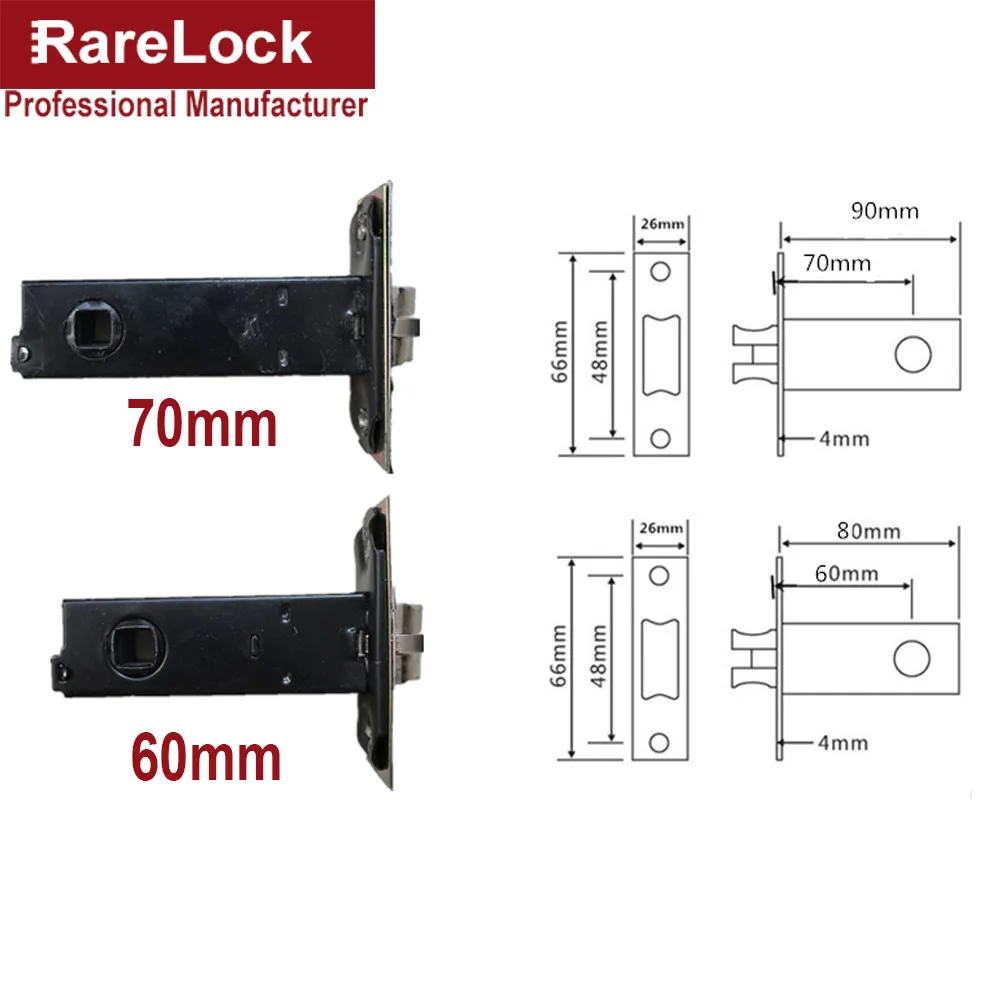 Rarelock рождественские принадлежности цинковый сплав дверной замок цилиндр Ванная комната Спальня внутренние замки замок для двери офиса аппаратные средства аксессуар a