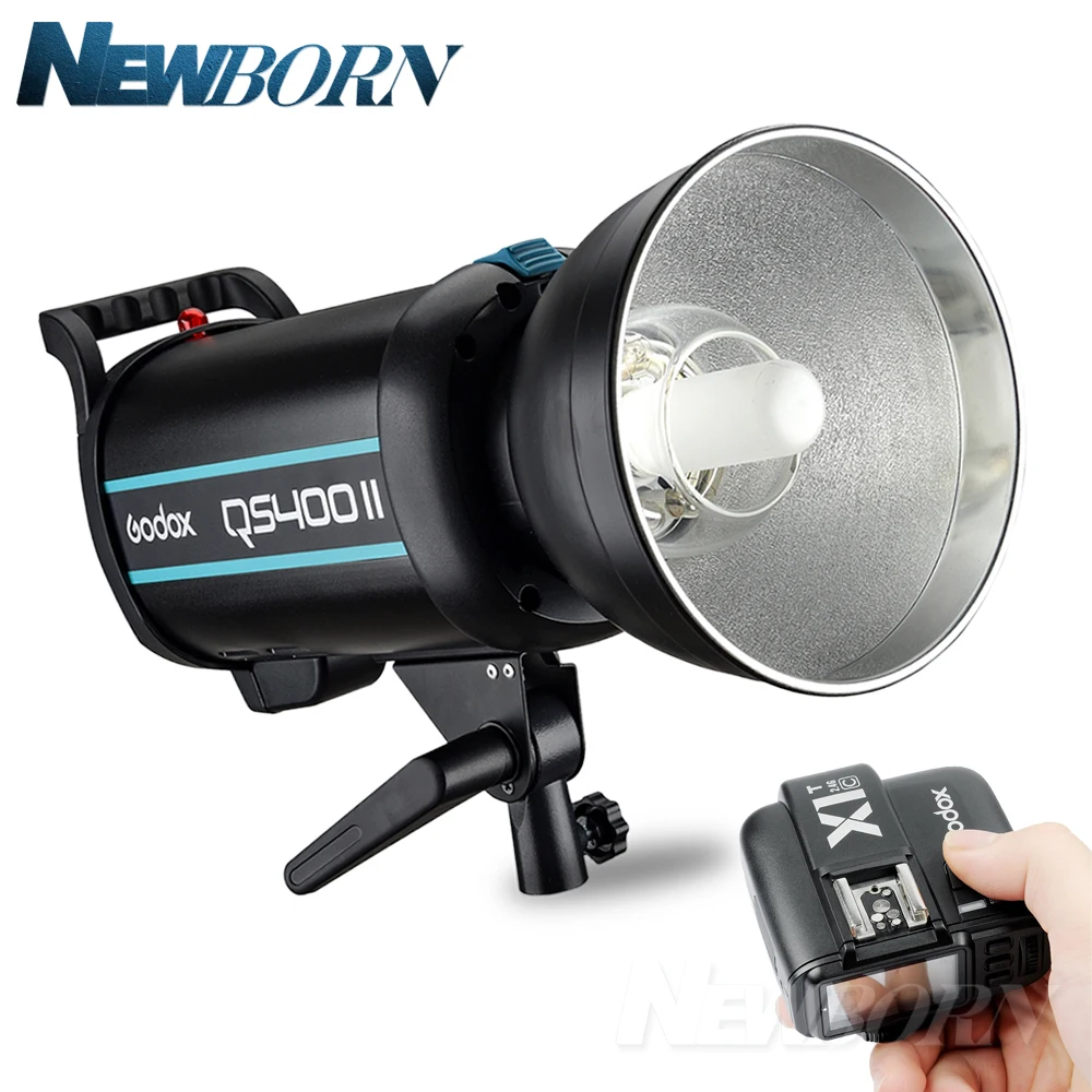 Godox QSII Series QS400II 400Ws Strobe Flash Modeling Light 5600K Color