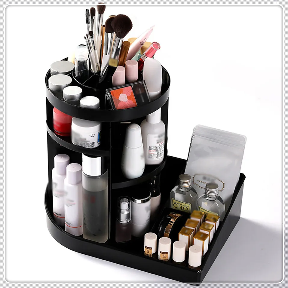 4 makeup organizer box