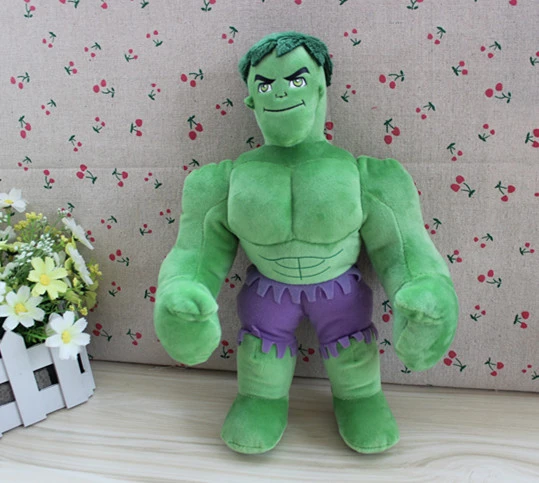 hulk plush doll