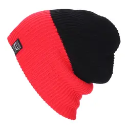Высокое качество для мужчин женщин Лыжный Спорт теплые зимние шапки вязание катание череп кепки s для женские шапочки шляпа сноуборд лыж