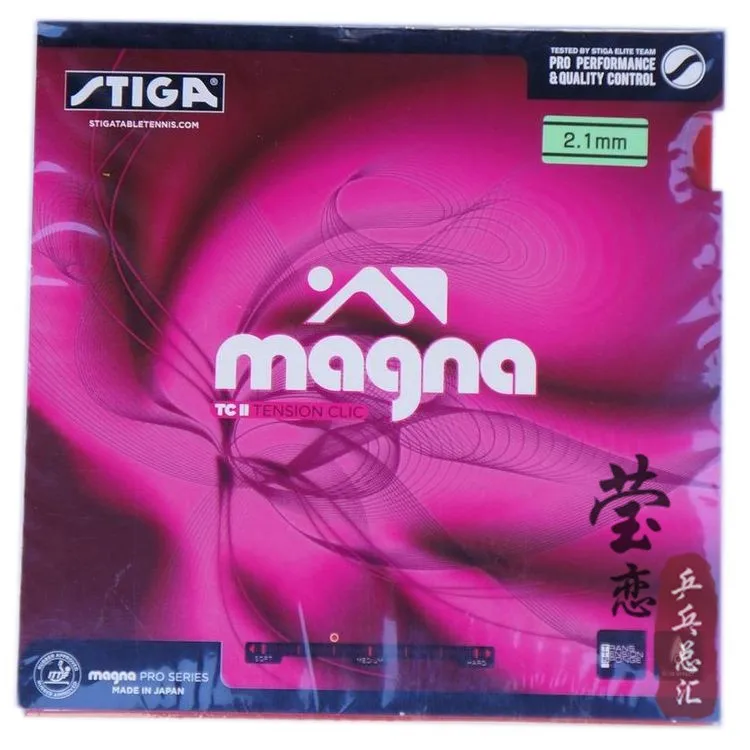 Резинка для настольного тенниса Stiga MAGNA TC II (MAGNA 2) резина ракеток Guo yue Спортивная
