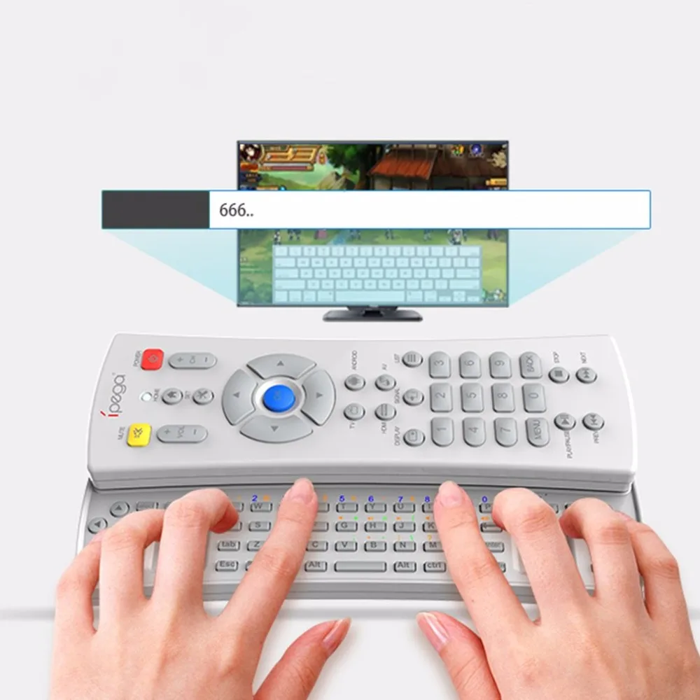 

Multi-function controller Wireless Bluetooth gaming keyboard for Android 5.0 and iOS9.0 tablet PC and Bluetooth 4.0Smart TV STB