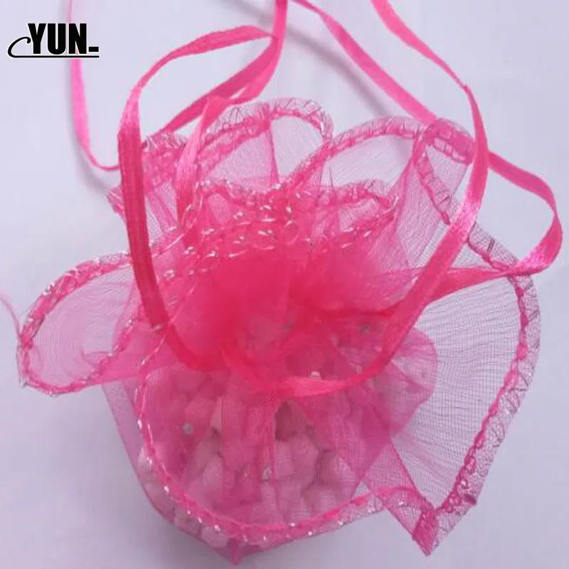 10050pcs 26cm35cm Organza Bag Sachet Bags Wedding Gift Bags Organza Pouches Package Bags 5D (3)