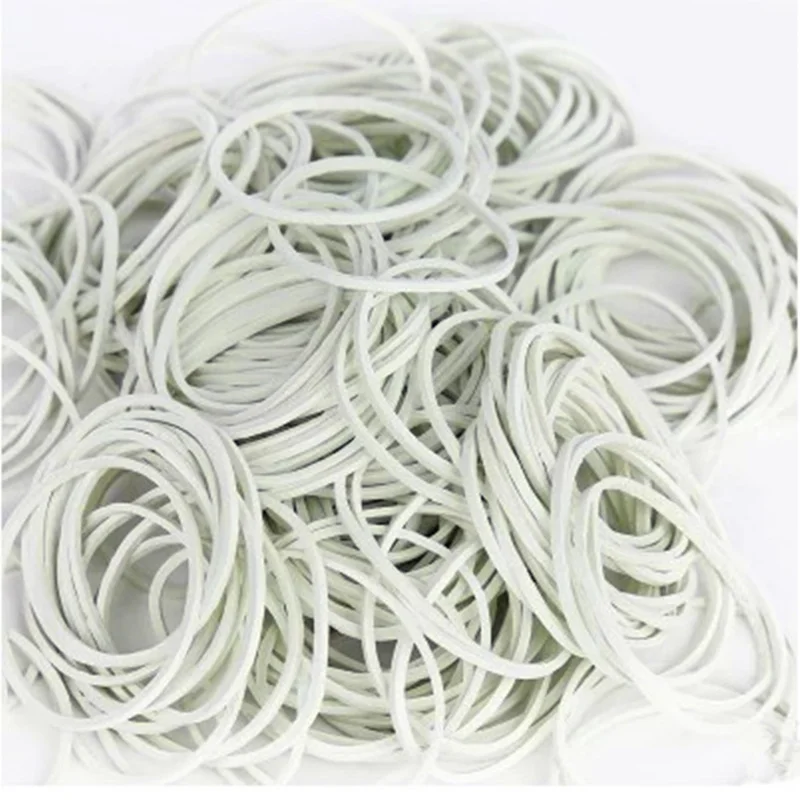 100 Pcs/lot Colorful Rubber Bands 38mm Stationery Holder Strong