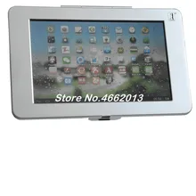 Изготовленный заказчиком алюминиевый сплав планшетный ПК настенный Противоугонный дизайн дисплей стенд с замком безопасности для 10,1 дюймовых планшетов