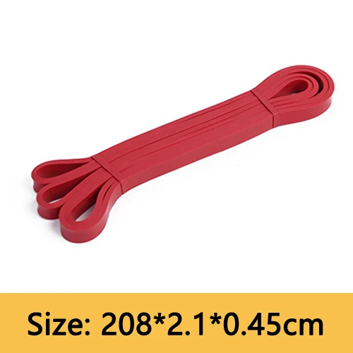 Коричневый 8Size Yoga Training Latex Resistance Bands Natural Latex Pull Up Strength Exercise Tension Ring Yoga Sport Accessories New Style - Цвет: Коричневый
