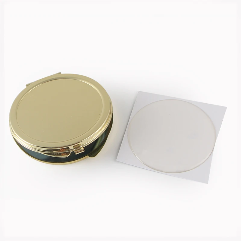 Gold Color compact mirror (6)