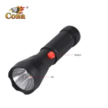 Coba светодиодный небольшой светильник f8 фонарь Мини Тактический светильник для вспышки 3* AAA пластиковый водонепроницаемый 800 лм походный светильник